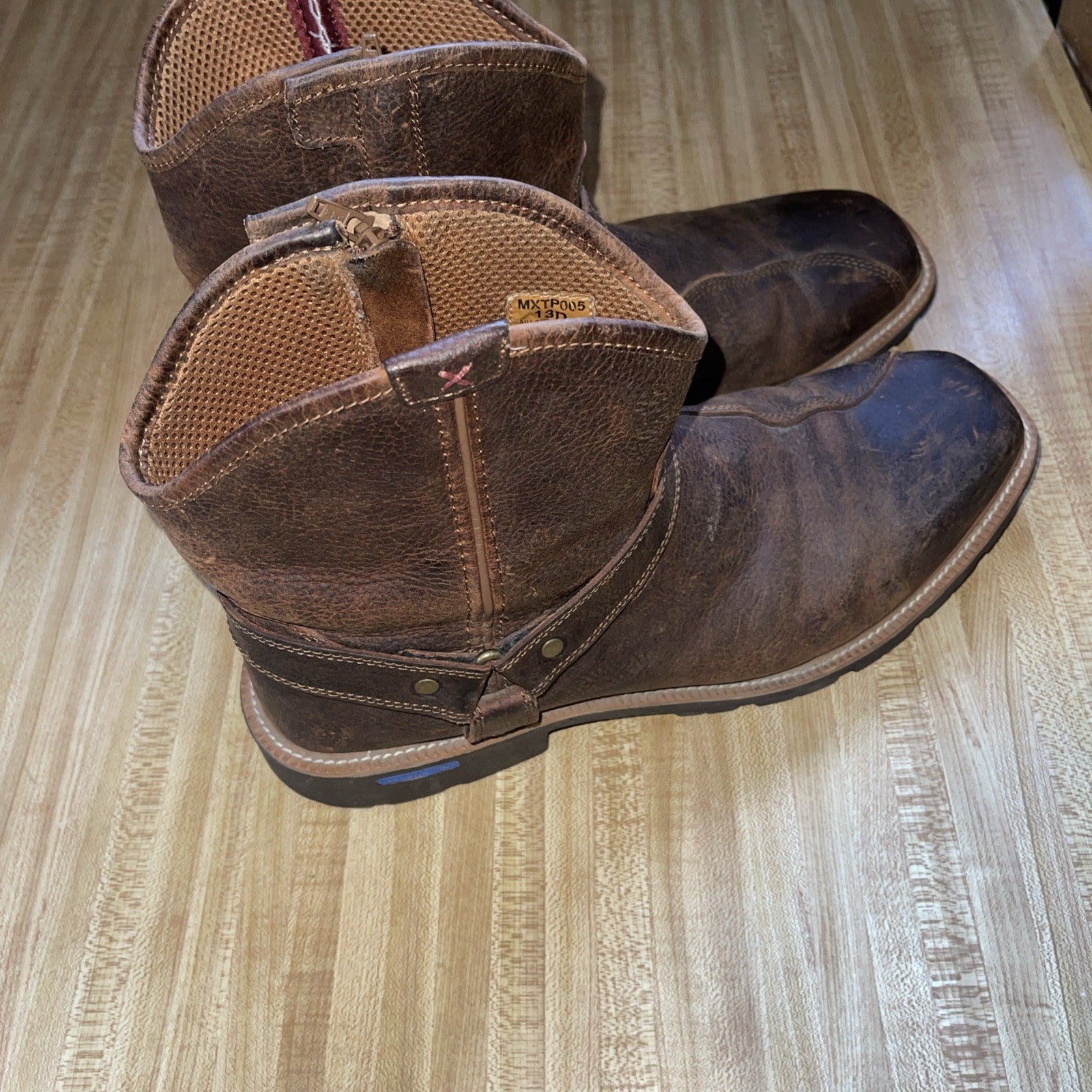 Twisted X MXTP005 Side Zip Boots 13 D