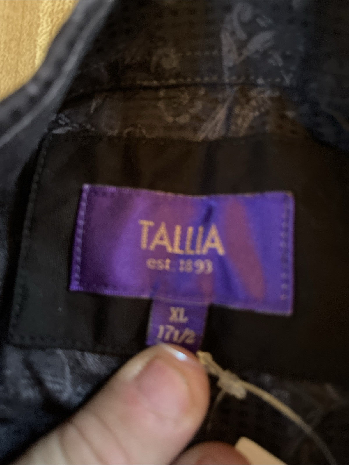 Tallia Men’s Shirt XL NWT 