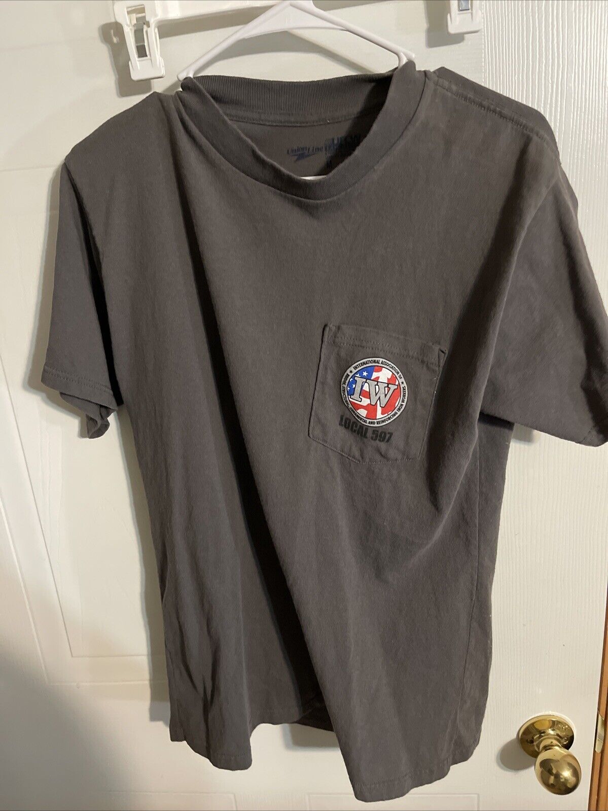 Union Line Pocket T Shirt Medium 