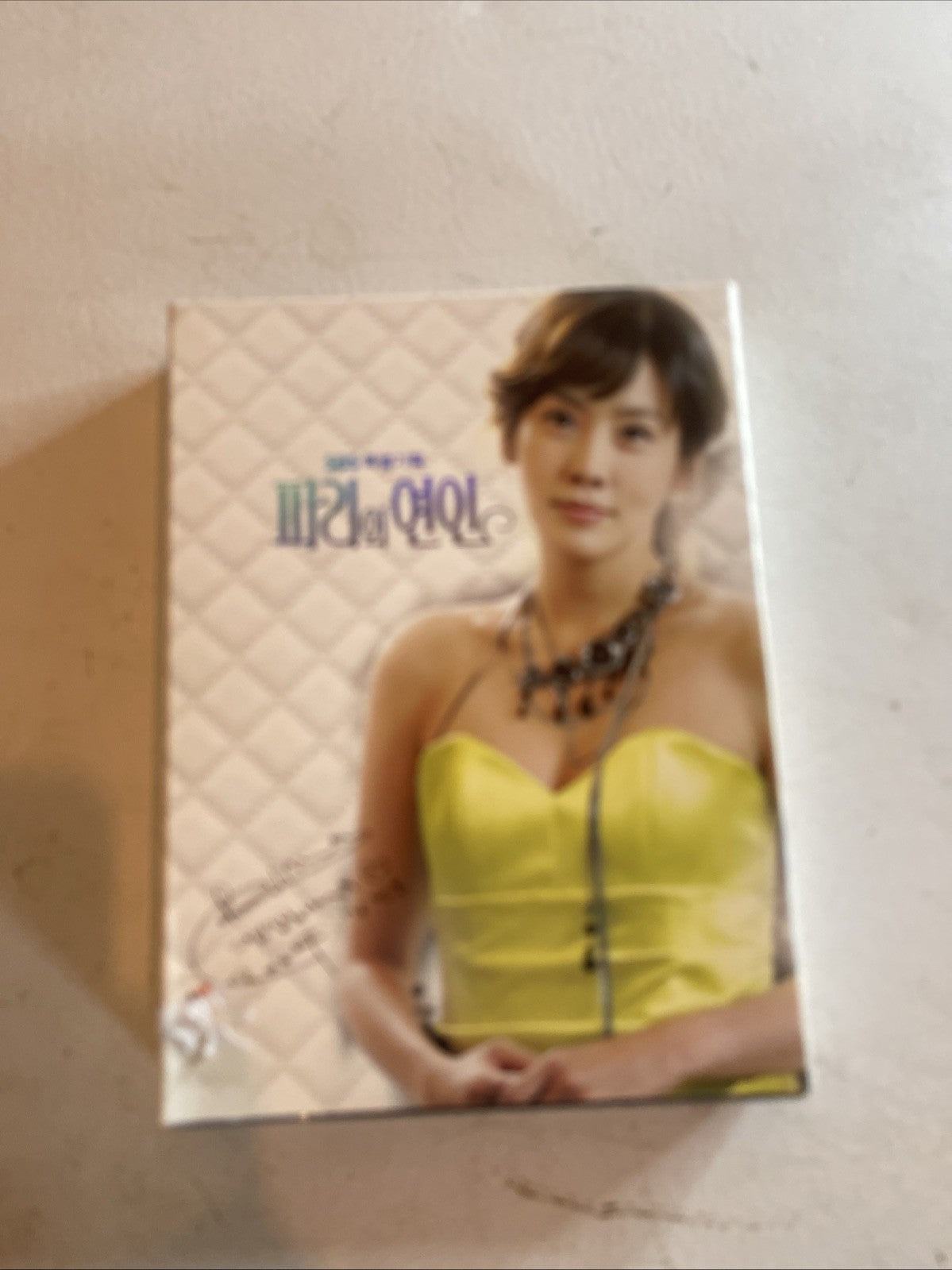 Lovers In Paris Korean Drama Autographed