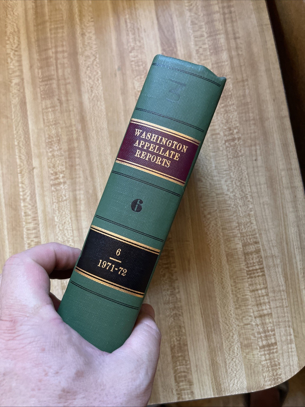 Washington Appellate Reports Volume 6