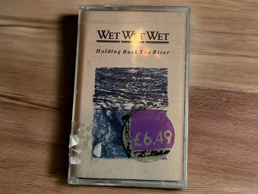 Wet Wet Wet - Holding Back the River Cassette, 1989 Phonogram Ltd.