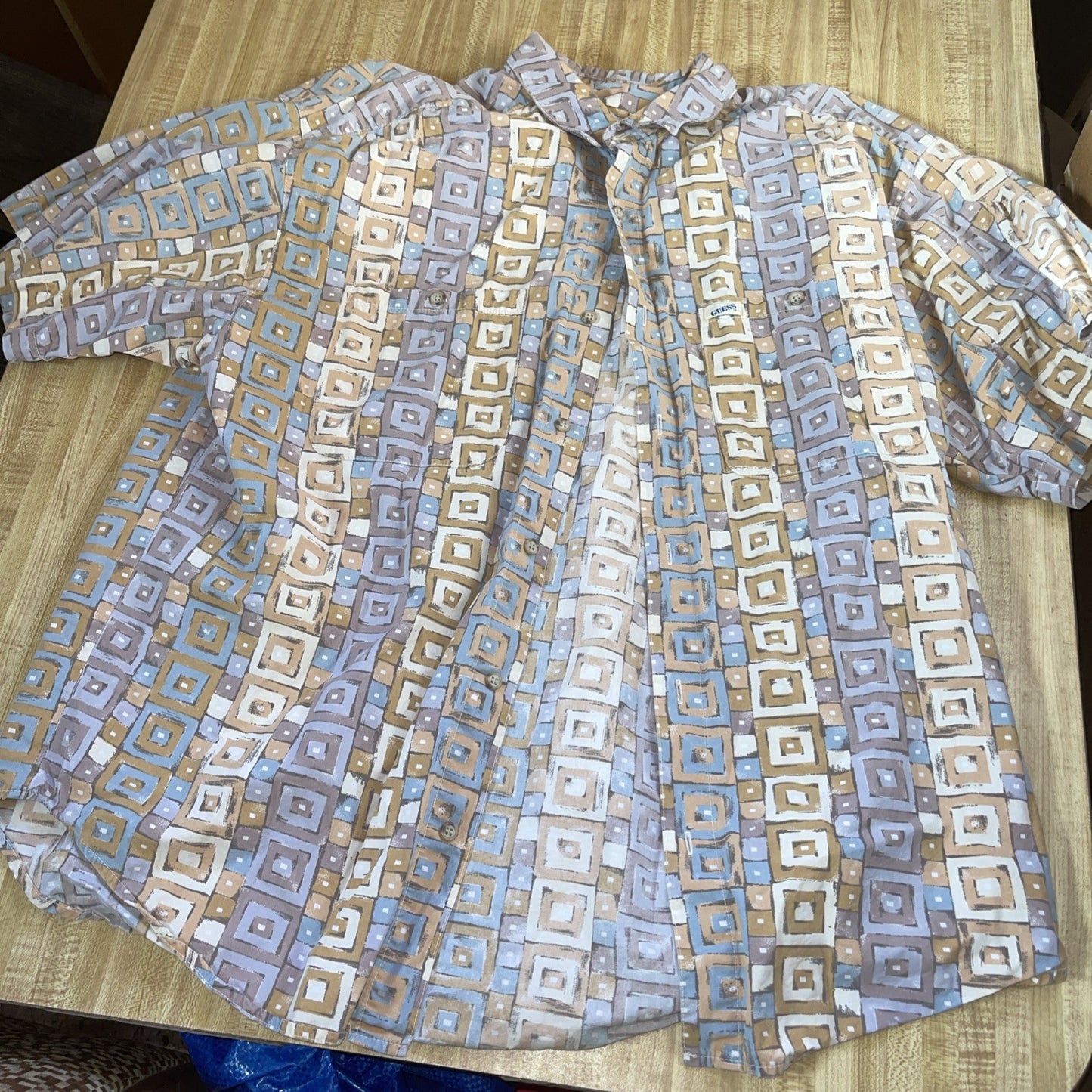 Vintage Guess Button Up Large 