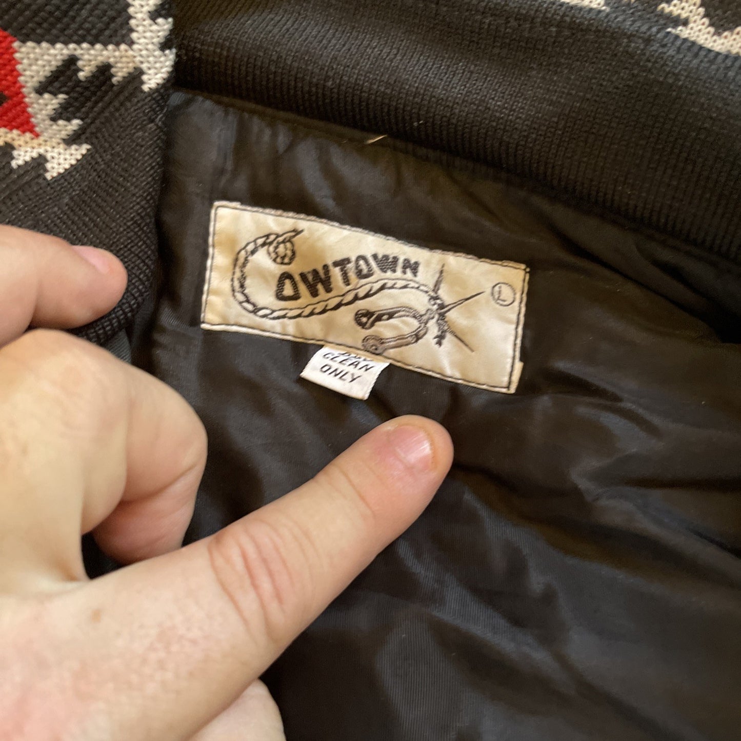Vintage Cowtown Jacket Large