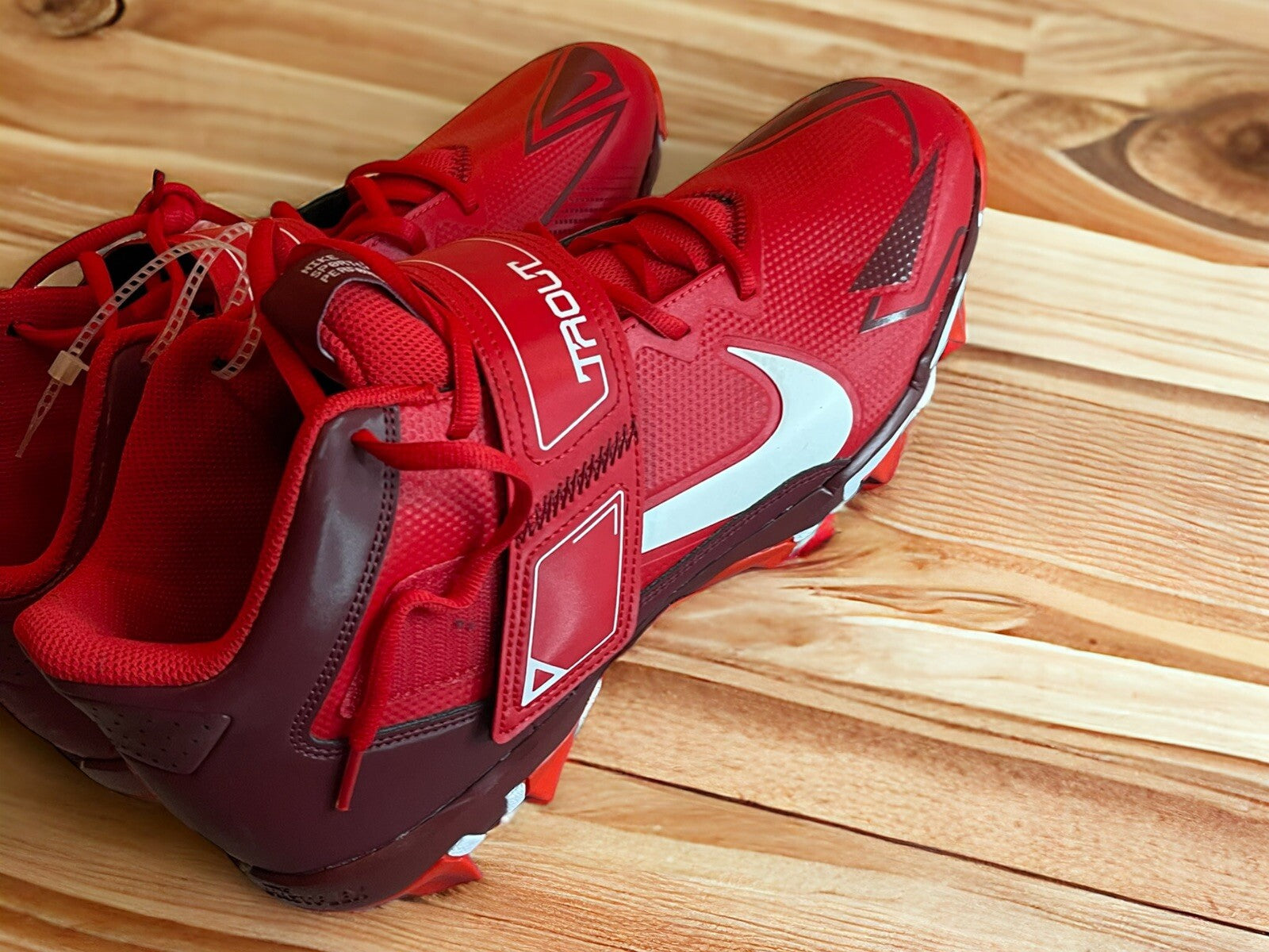 Size 11- Nike Force Trout 8 Keystone Baseball Cleats Red/White | CZ5911-616