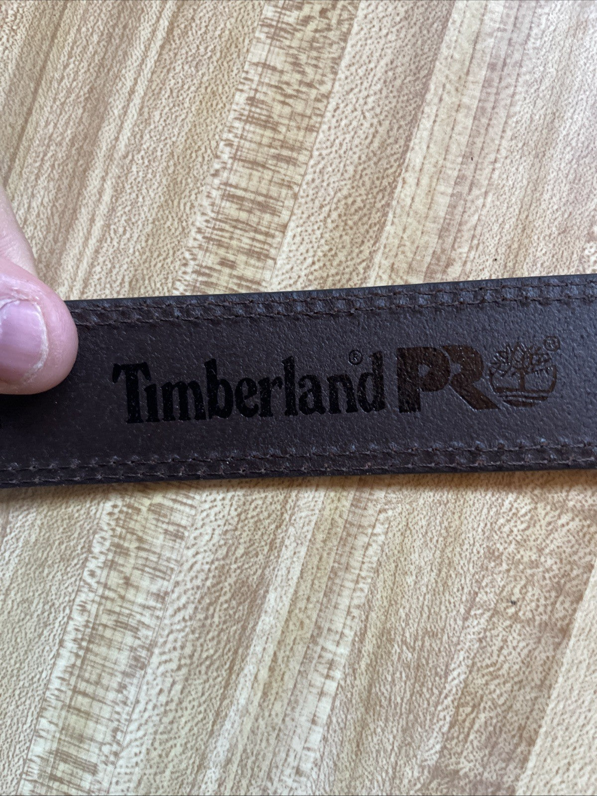 Timberland PR Leather Belt 36 Brown