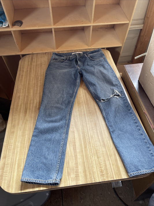 Grlfrnd The Kate Low Ride Slim Crop Jeans 28