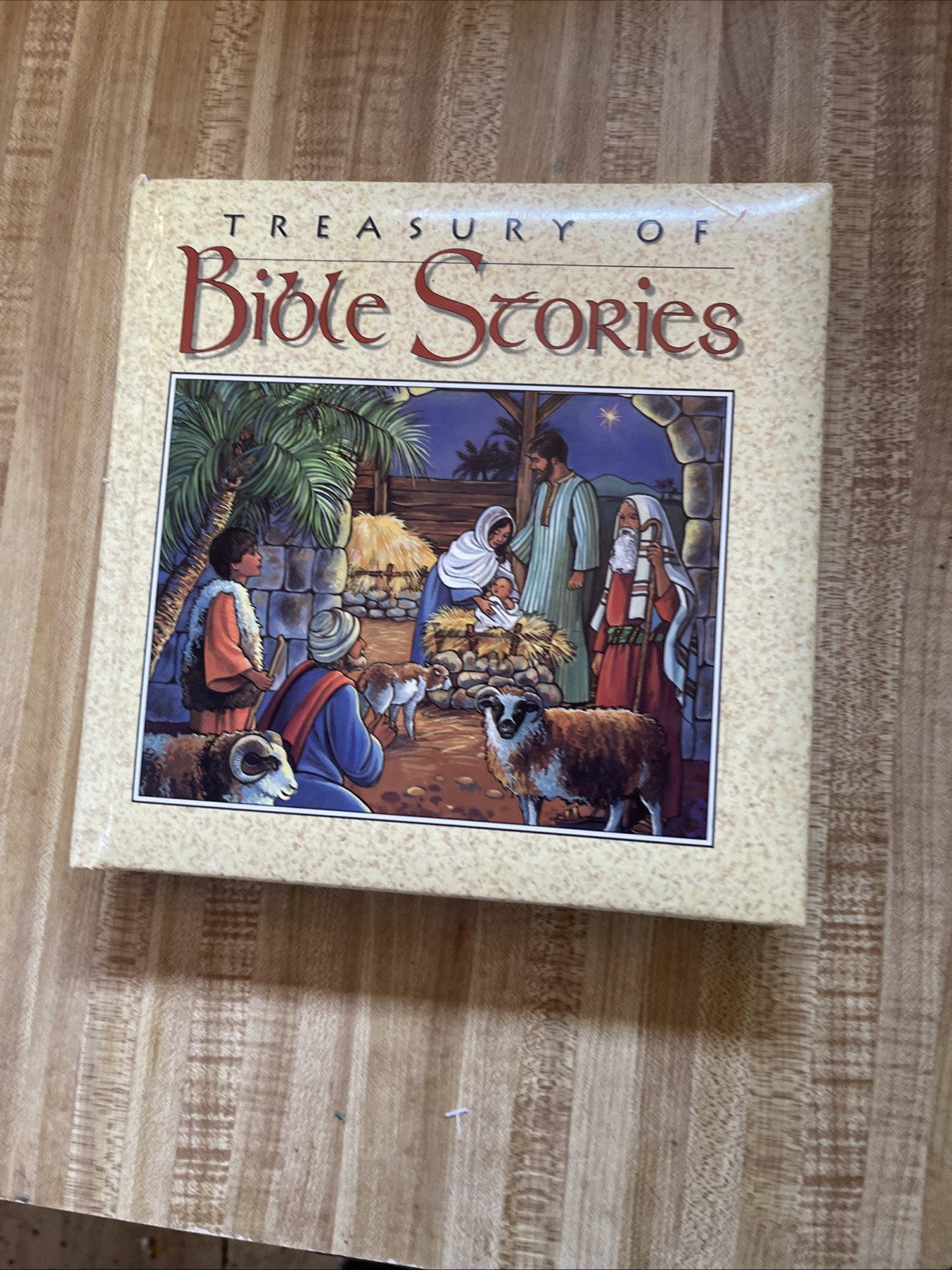 Treasury Of Bible Stories 1995, HC gilt edges