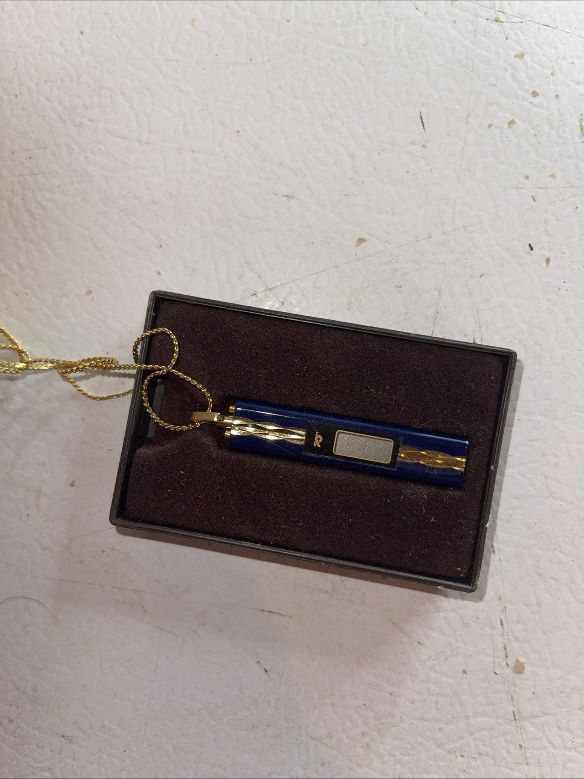 Vintage Universe LCD Pendant Necklace Watch 