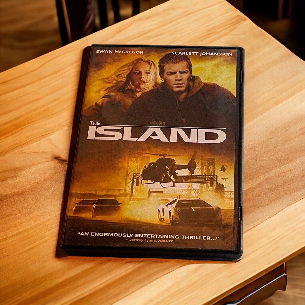 The Island (DVD, 2005, Widescreen) Ewan McGregor, Scarlett Johansson