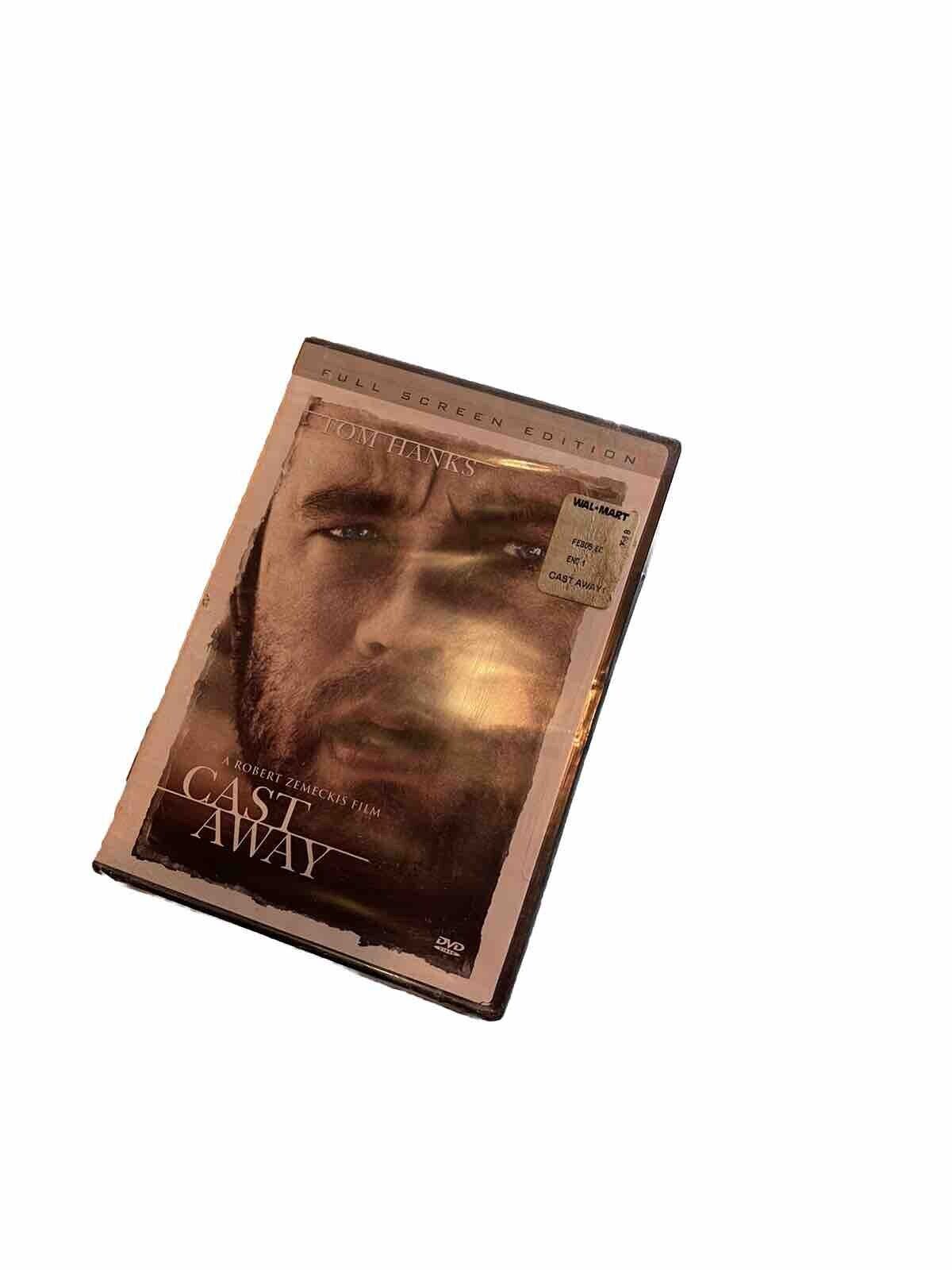 Cast Away Full Screen Edition DVD Tom Hanks Rated PG A Robert Zemeckis Film