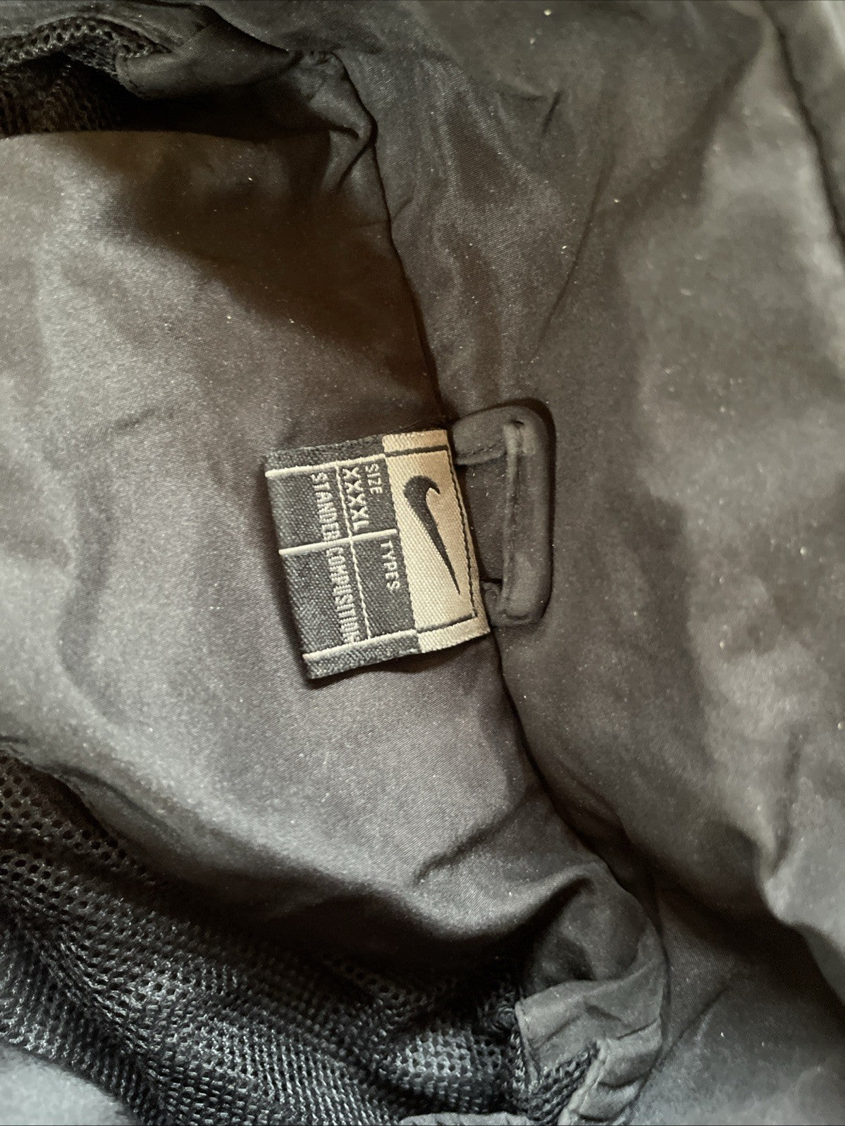 Nike Windbreaker Jacket Tag Says 4XL But It’s Not That Big