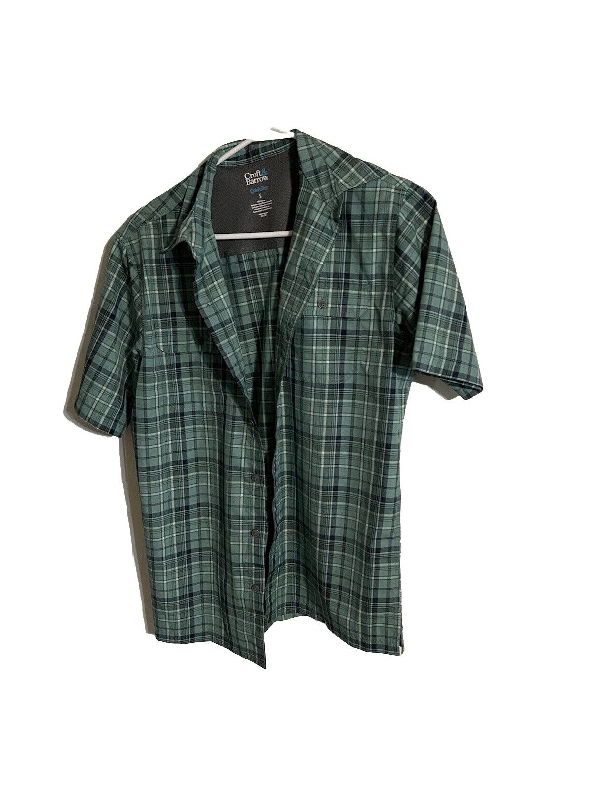 Croft & Barrow Quick Dry Shirt Small 