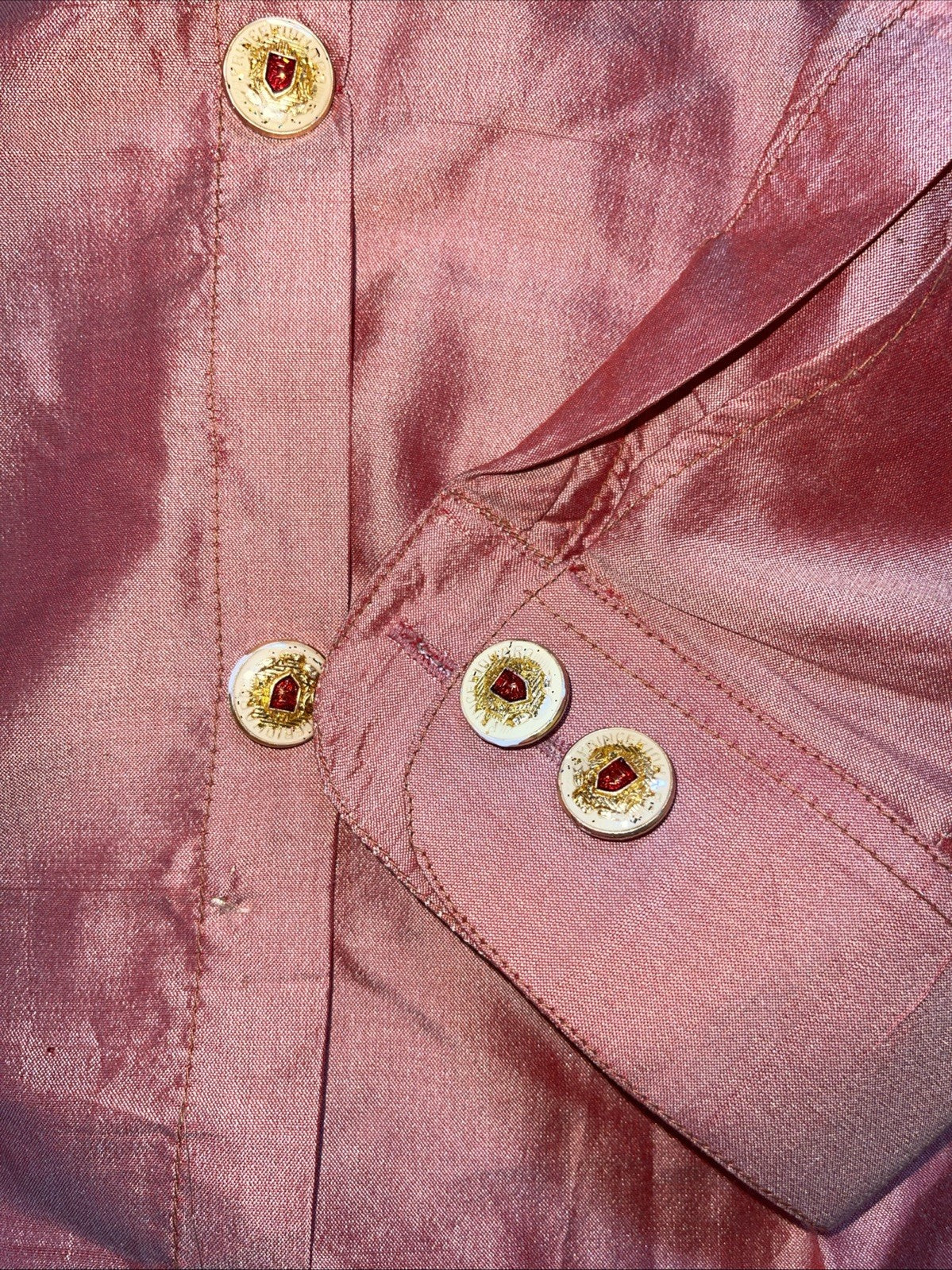 Vintage Designer Style Shirt Large 