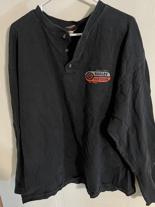Harley Davidson Long Sleeve T Shirt 2XL