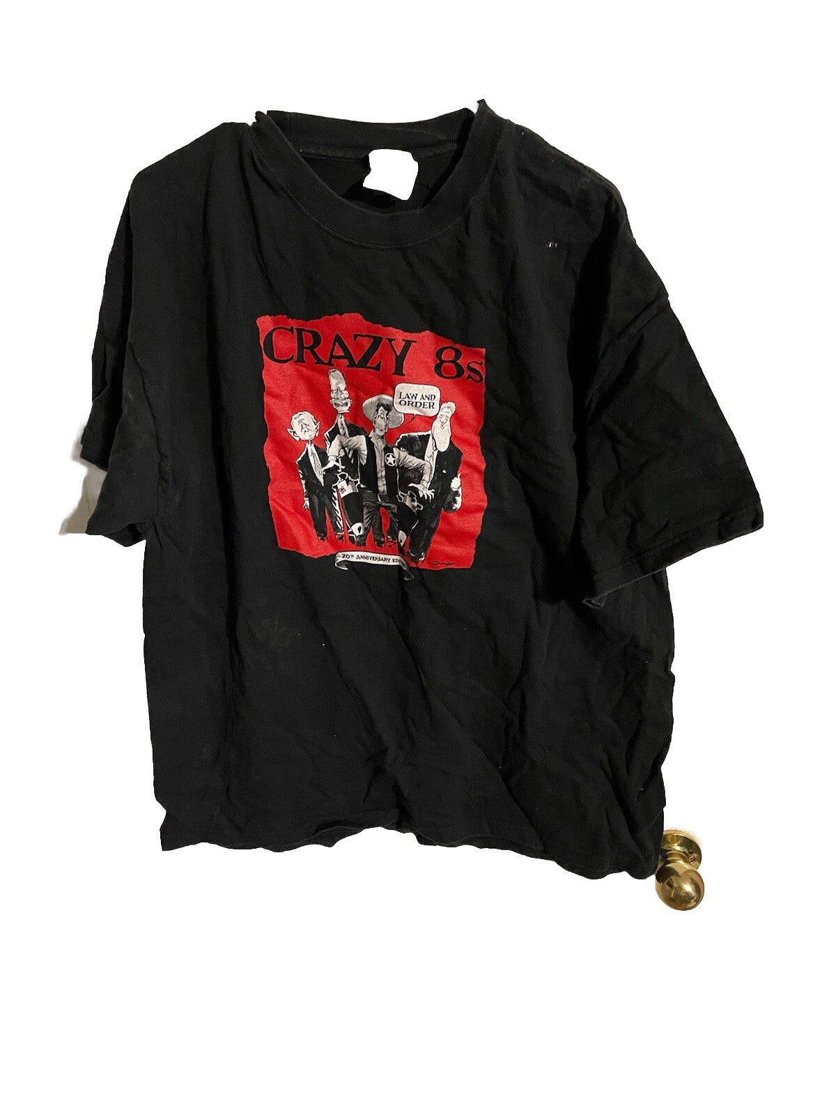 Law And Order Crazy 8’s 20th Anniversary T Shirt XL
