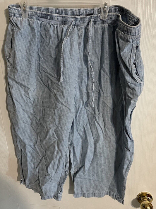 Club Z Denim Capris 2X