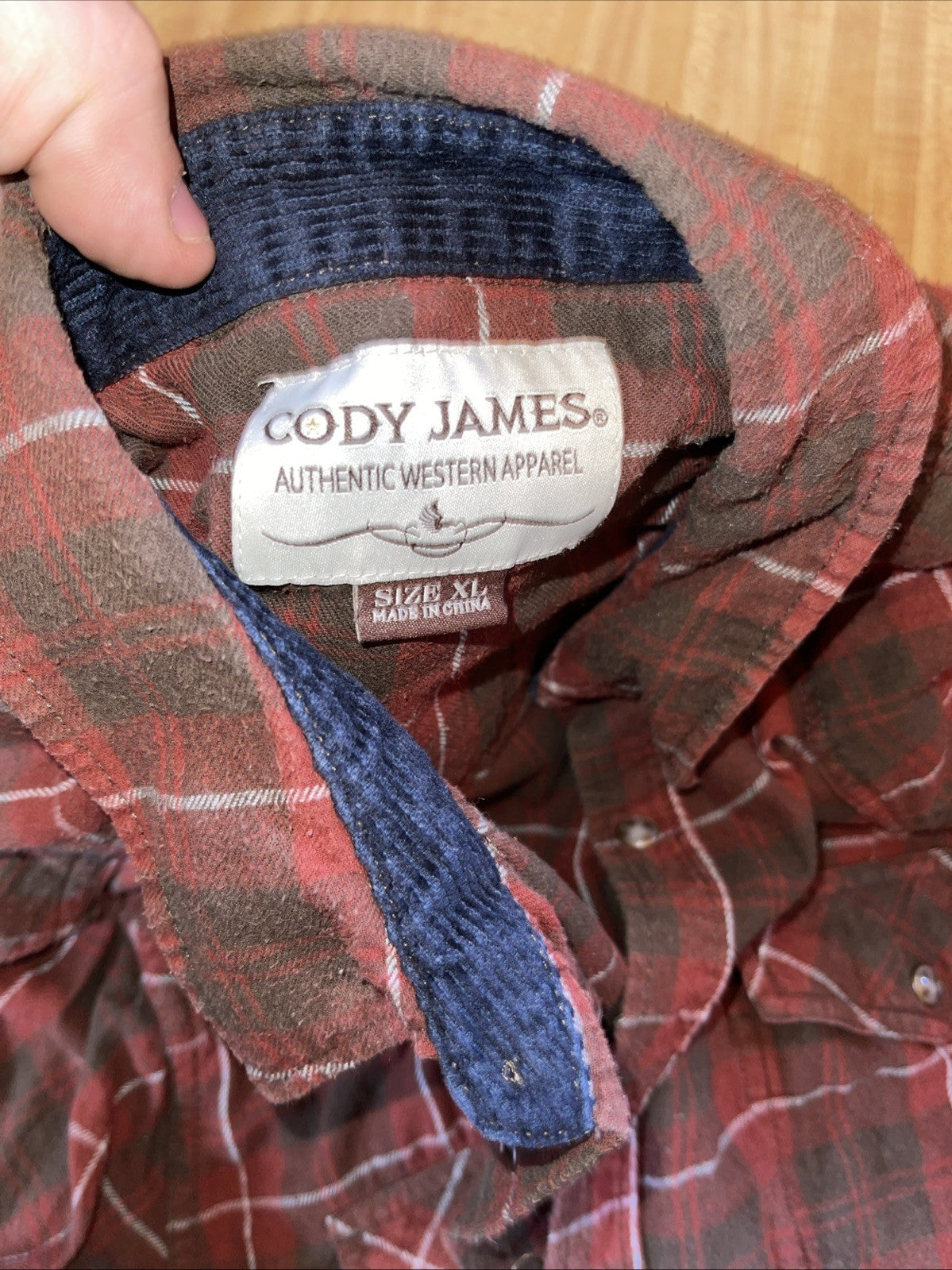 Cody James Pearl Snap Flannel XL