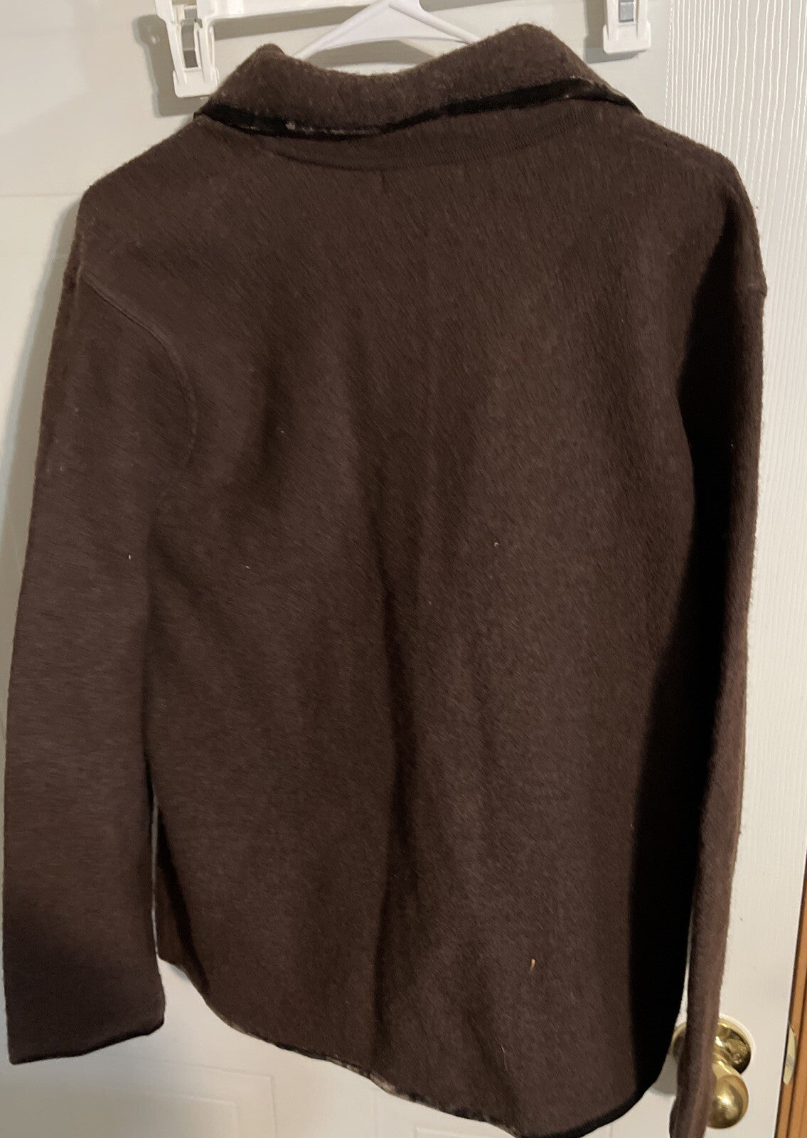 alexandra bartlett wool jacket XL