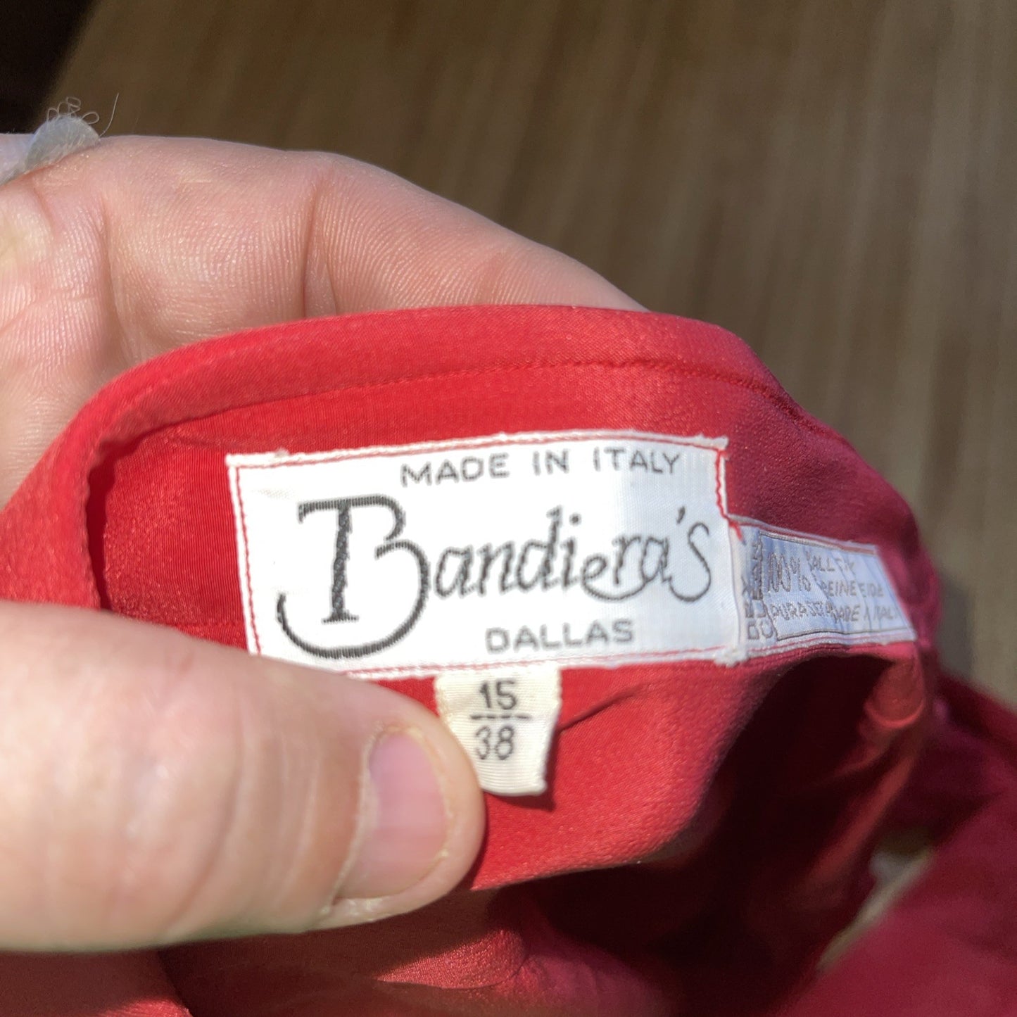 Bandiera’s Silk Dress Shirt 15