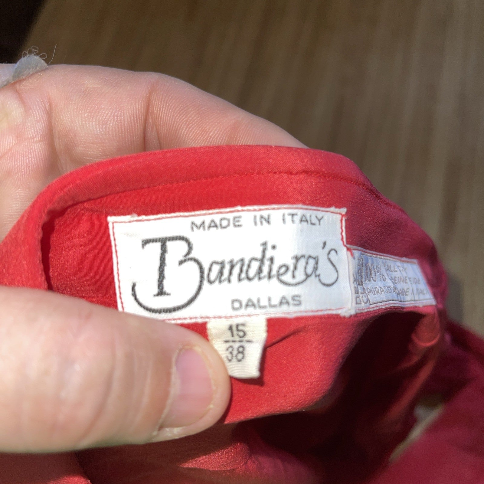 Bandiera’s Silk Dress Shirt 15