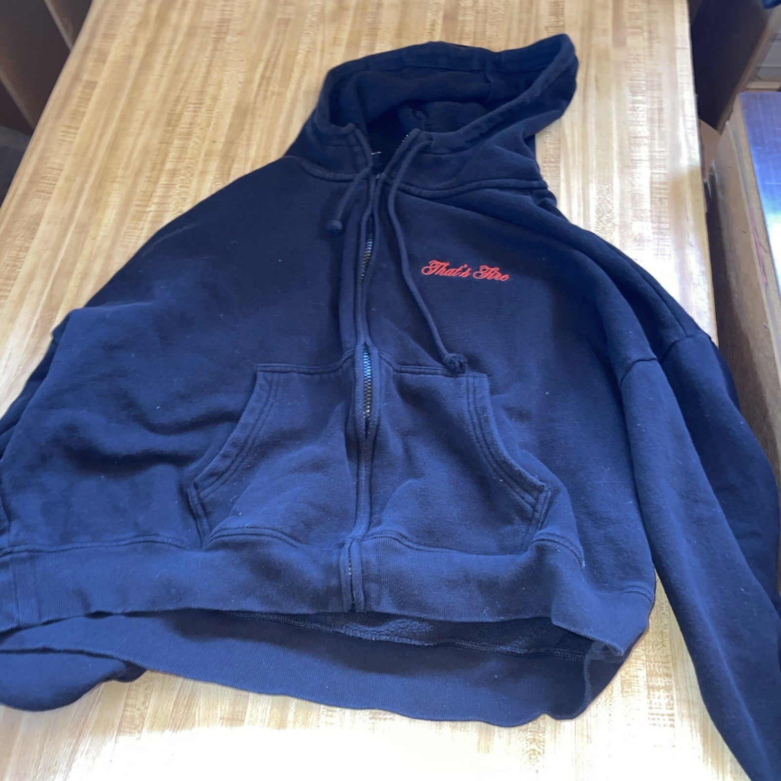 Victoria’s Secret Pink That’s Fire Full Zip Hoodie XL