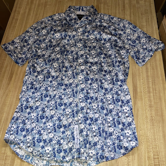 robert graham modern americana shirt Medium 