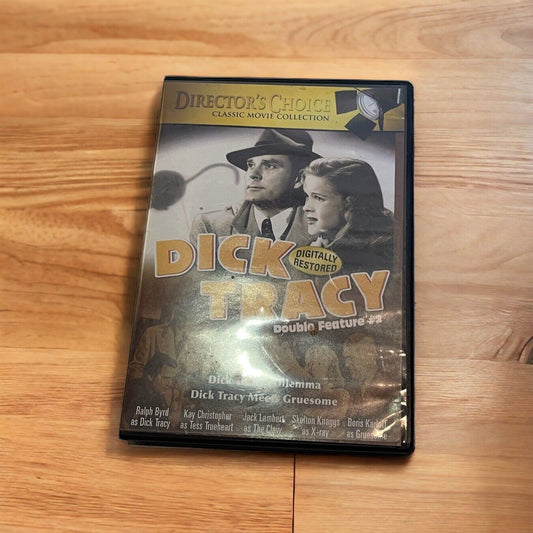 Dick Tracy Double Feature #2 DVD Directors Choice FAST SHIPPING!