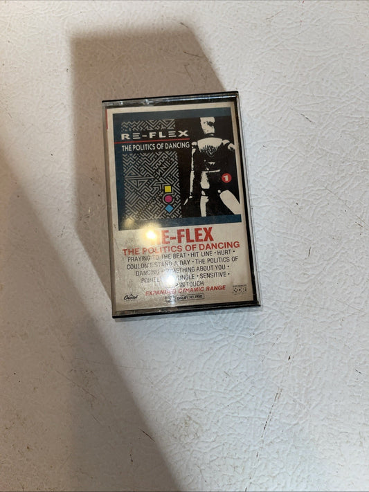 Vintage Re-Flex The Politics Of Dancing Cassette Tape NOS 1983 RARE