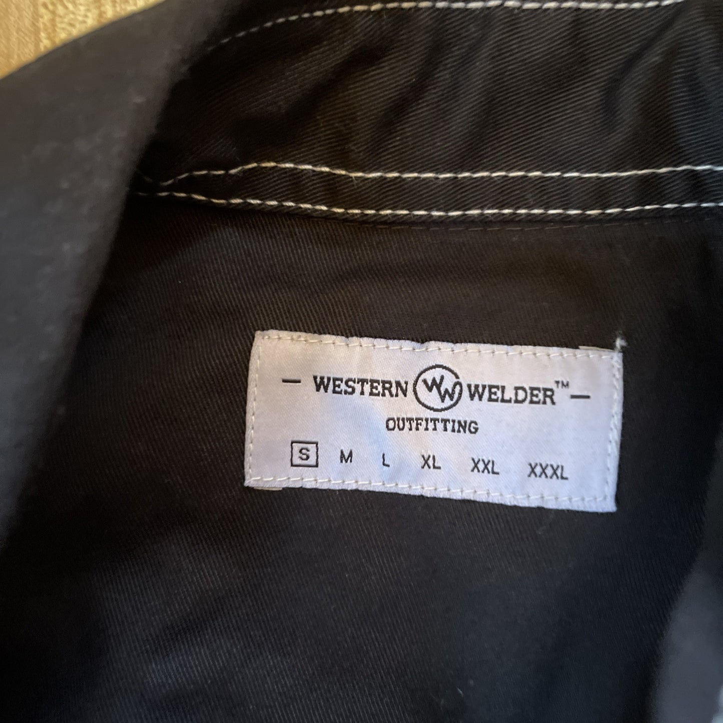 Western Welder FR Pearl Snap Small 