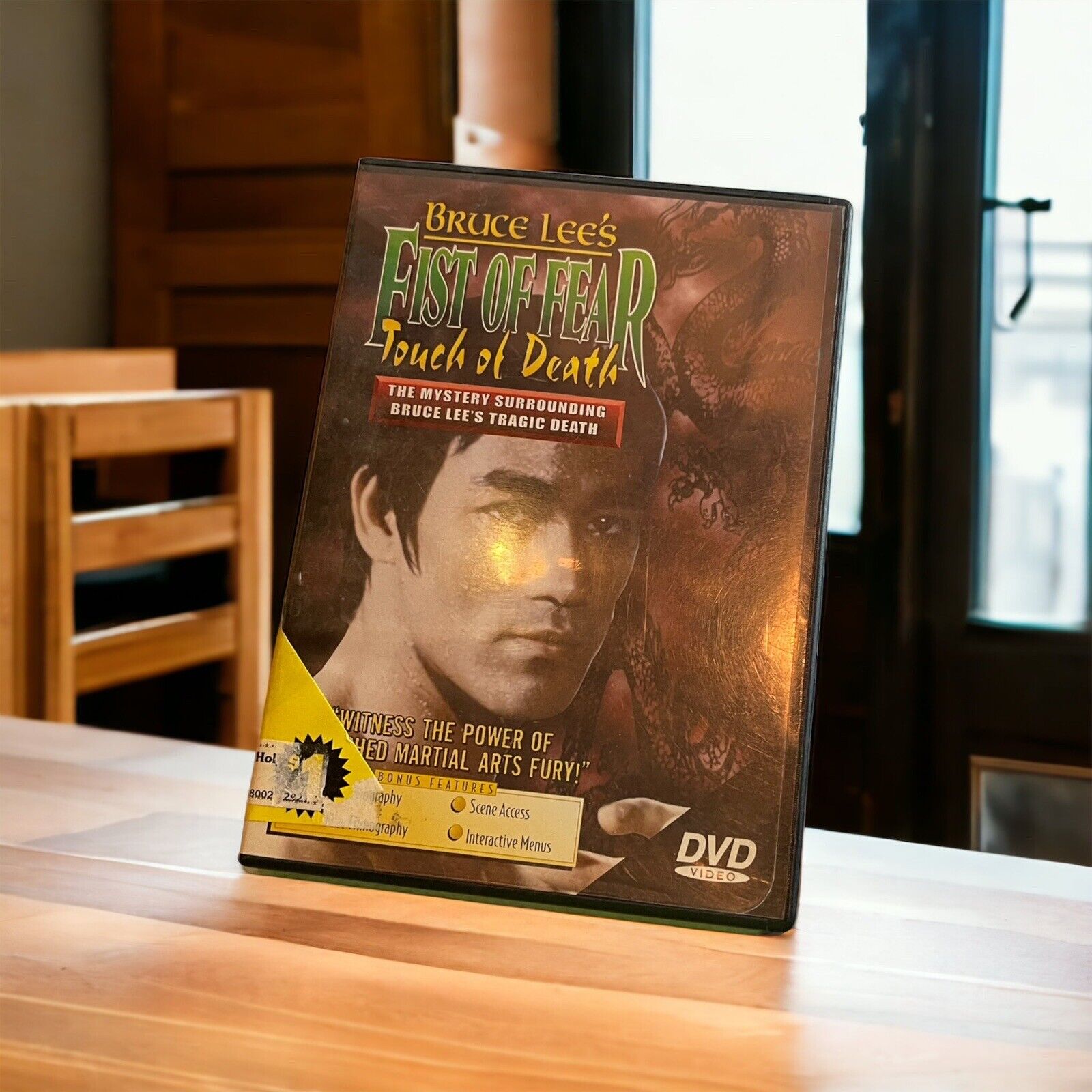 Bruce Lee’s Fist Of Fear Touch Of Death Dvd