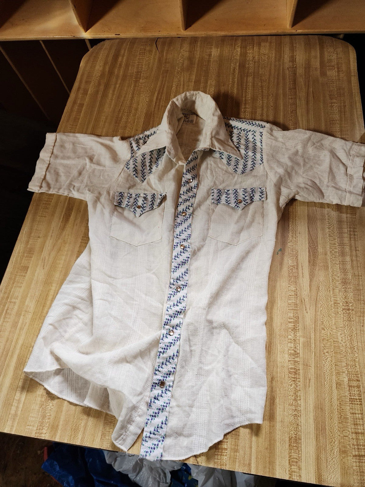 Vintage Dickson Jenkins Pearl Snap 