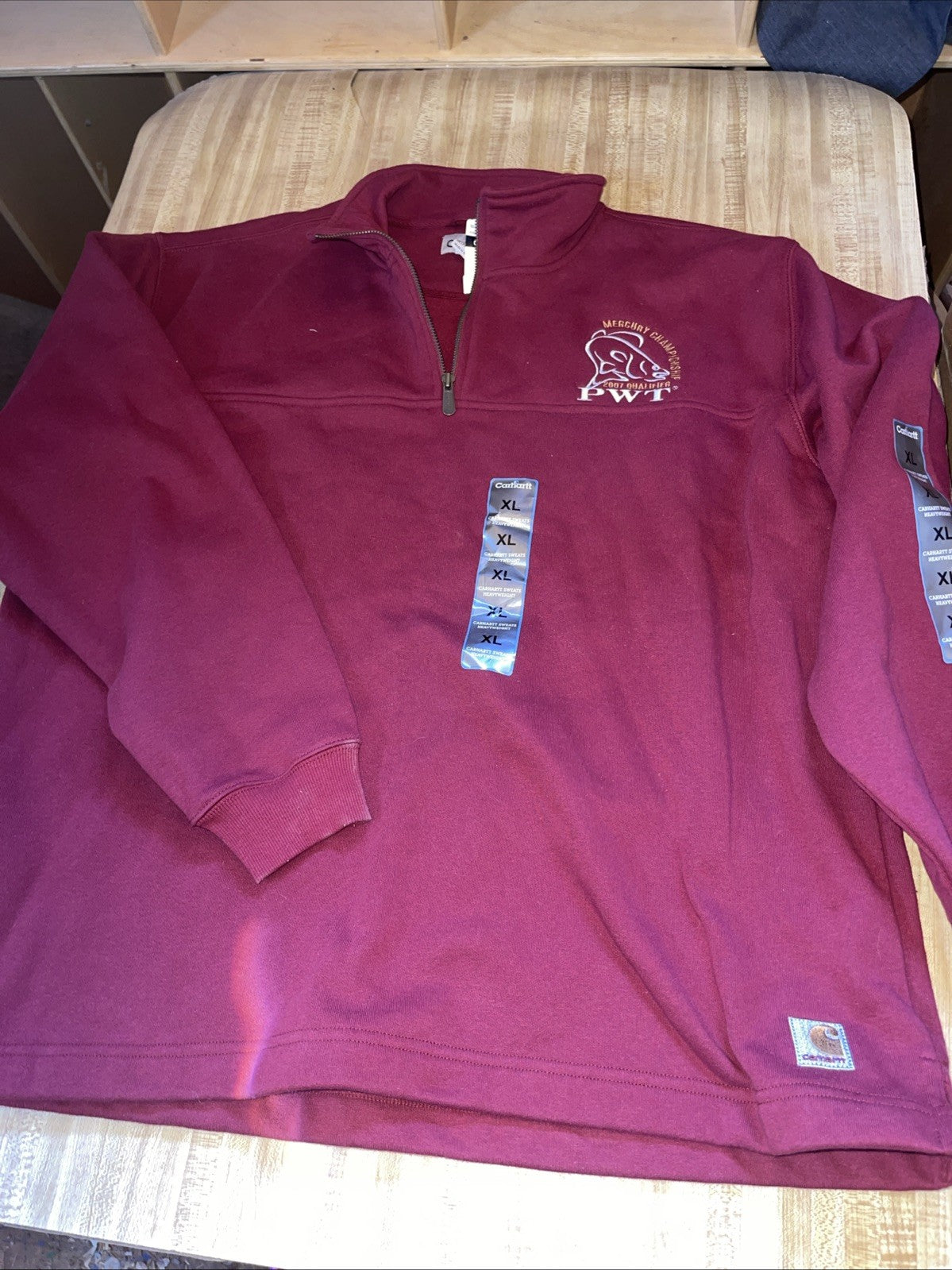 Deadstock Carhartt Quarter Zip XL