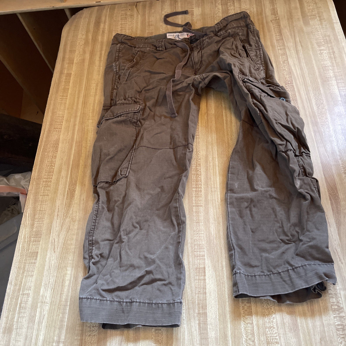 Polo Jeans Co Capris 4 Flap Pockets Cargo