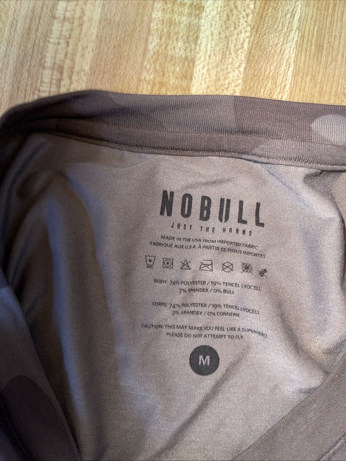 No Bull Camo Long Sleeve Shirt Medium 