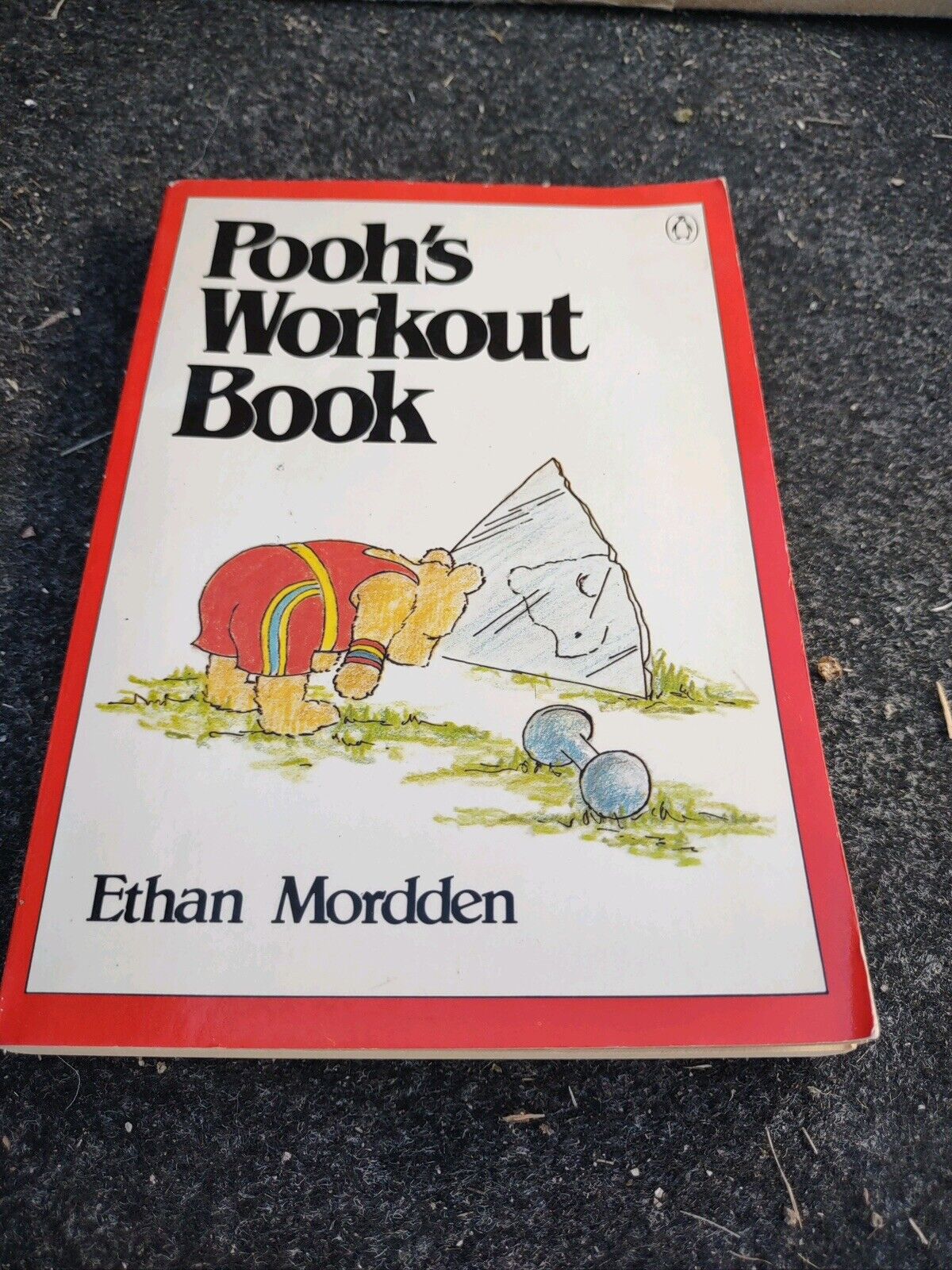 Vintage 1984 Pooh's Workout Book by Ethan Mordden Paperback Edition