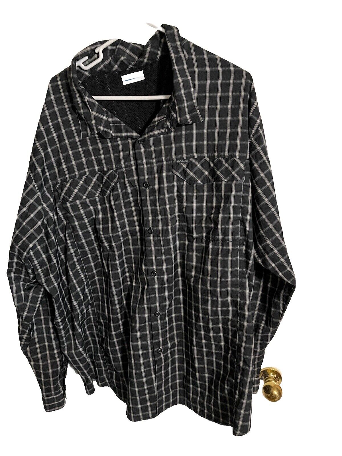 Columbia Vented Fishing Hiking Shirt 4XB