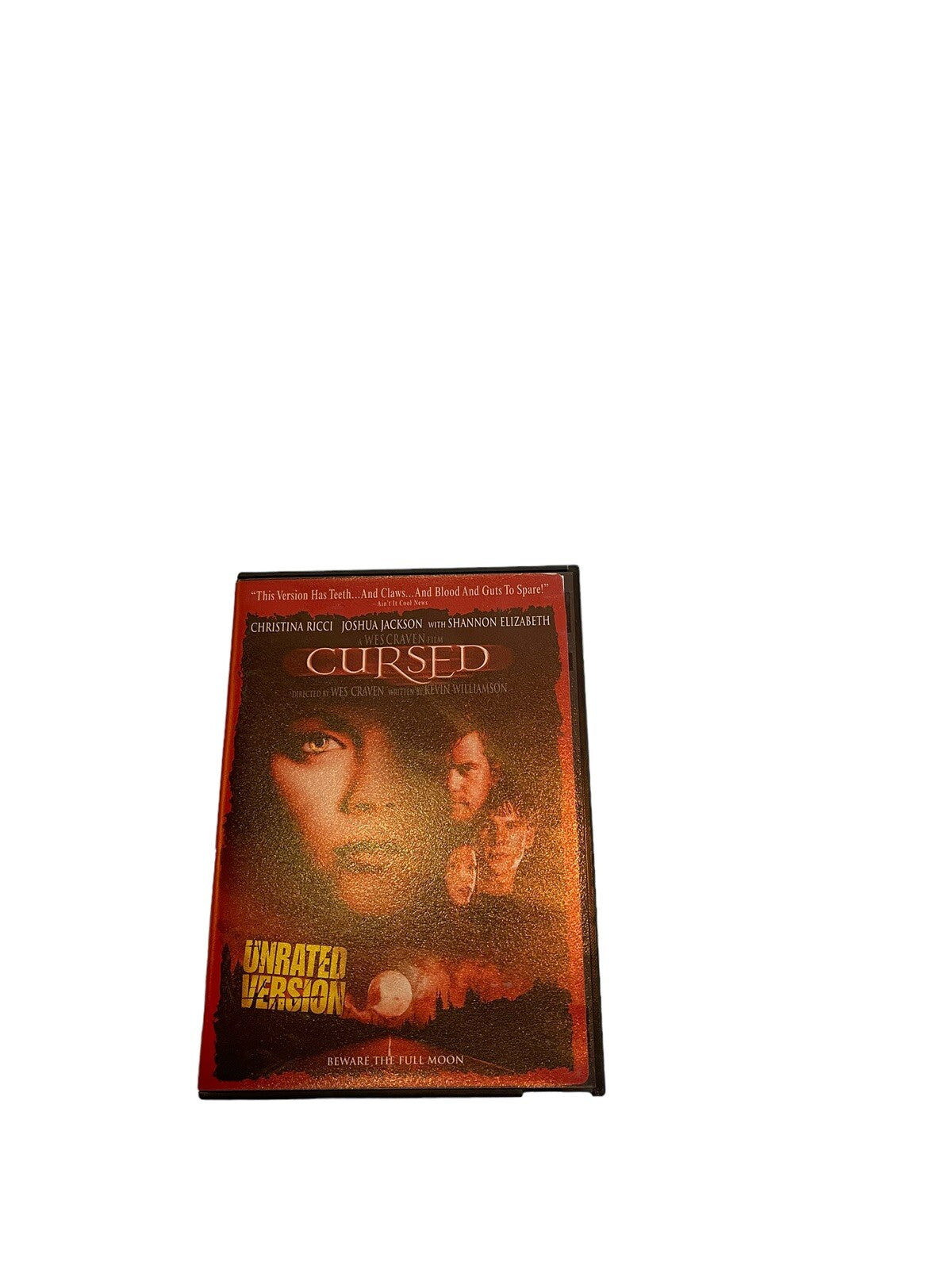 Cursed (DVD, 2005, Unrated Version) Christina Ricci ￼￼RARE OOP