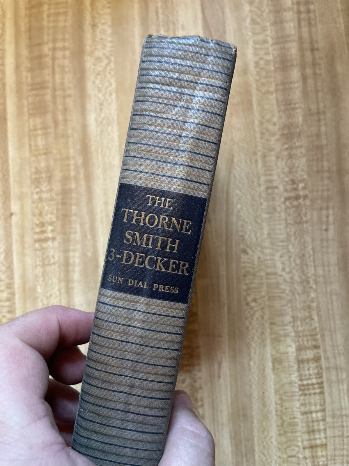 The Thorne Smith 3 Decker Hardcover 