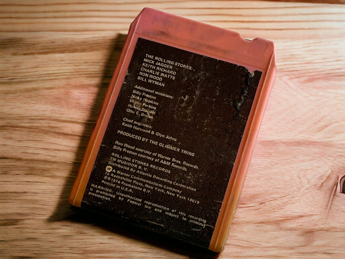 The Rolling Stones Black And Blue 8 Track 