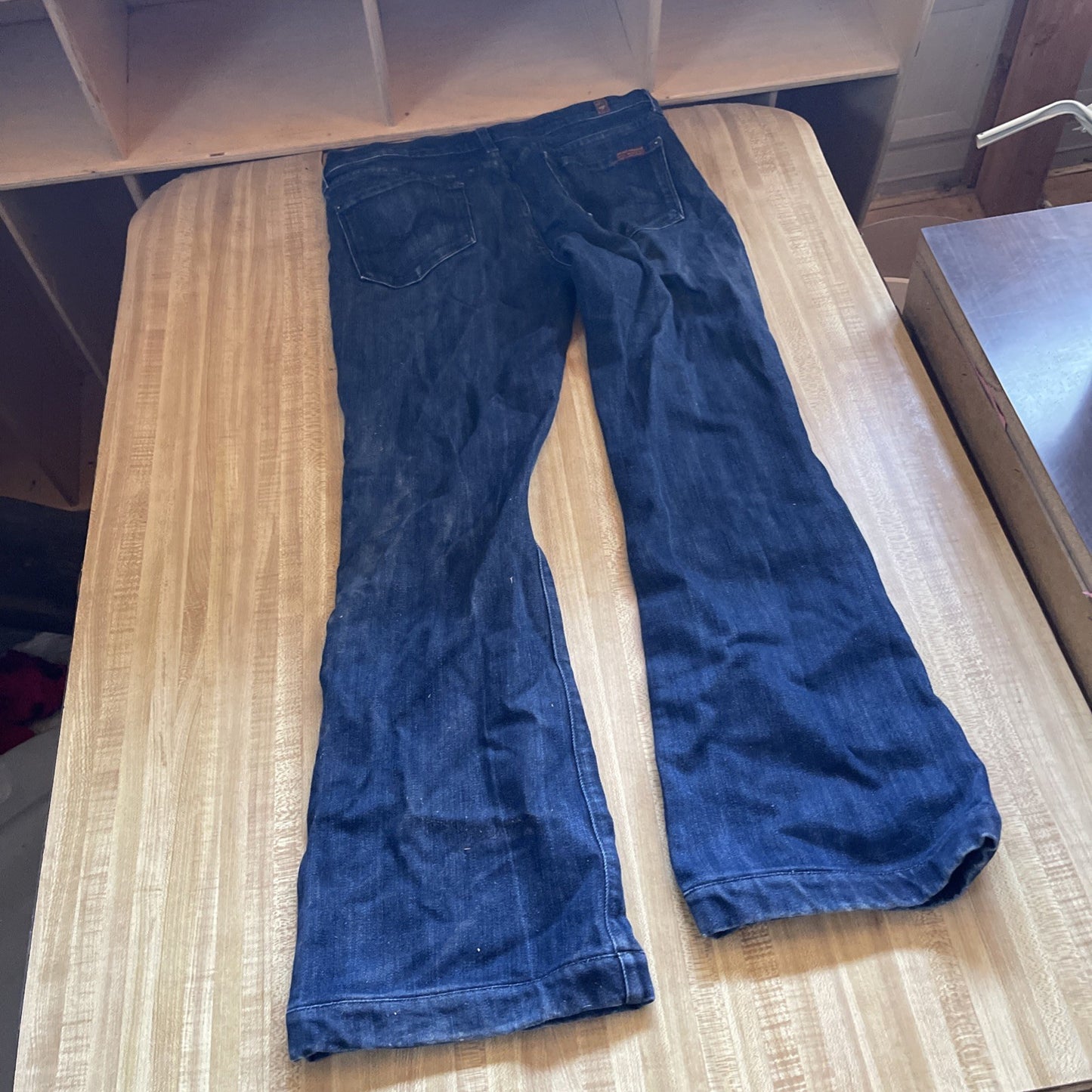 7 For All Mankind Charlize Flare Jeans 29