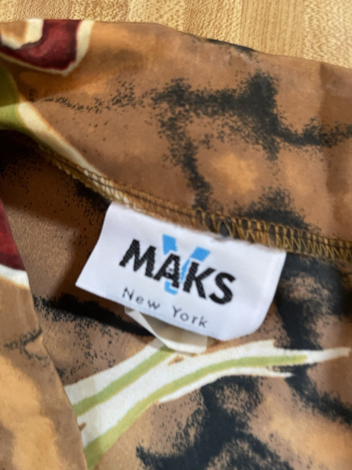 Vintage Maks New York Top 3X