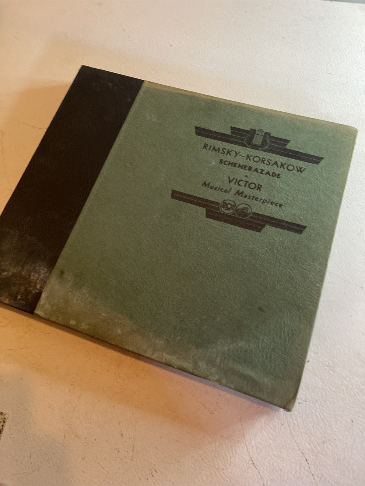 RIMSKY-KORSAKOW SCHEHERAZADE VICTOR MUSICAL MASTERPIECE 78RPM SET VINYL RECORD