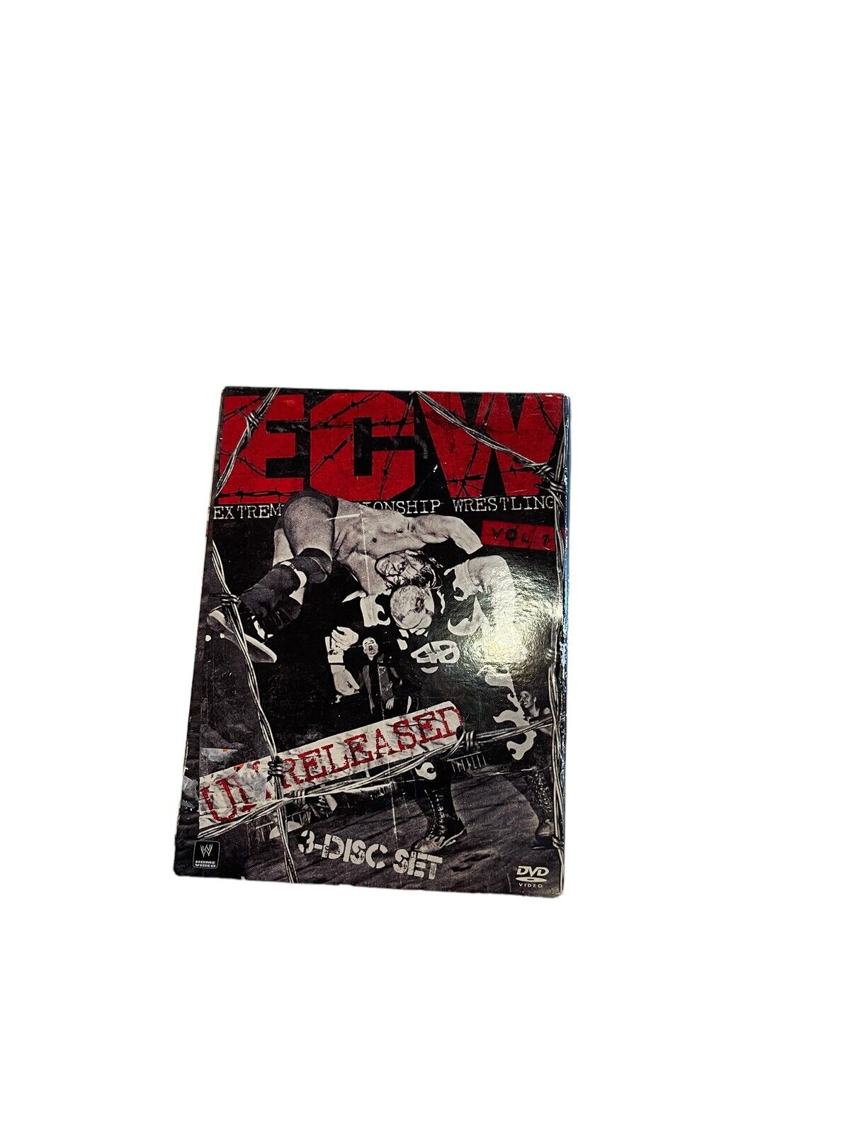 ECW Unreleased Vol 1 WWE DVD 2012 3-Disc Set Extreme Championship Wrestling 7 hr