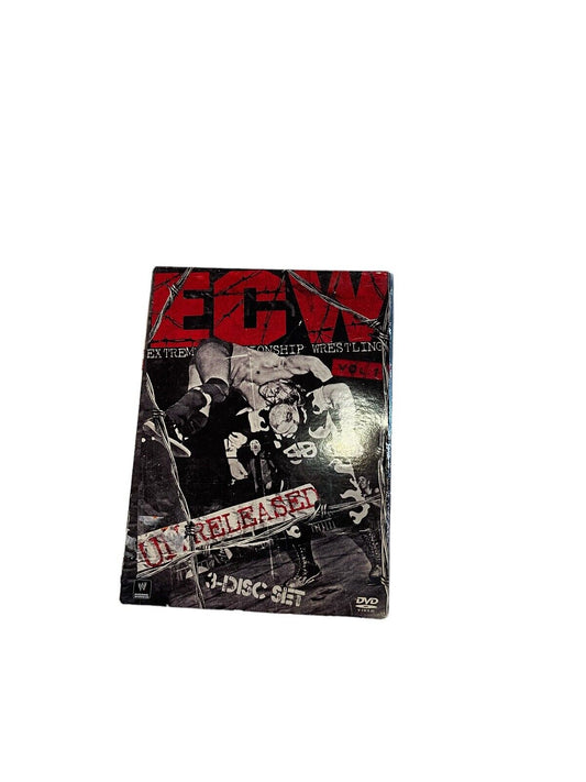 ECW Unreleased Vol 1 WWE DVD 2012 3-Disc Set Extreme Championship Wrestling 7 hr