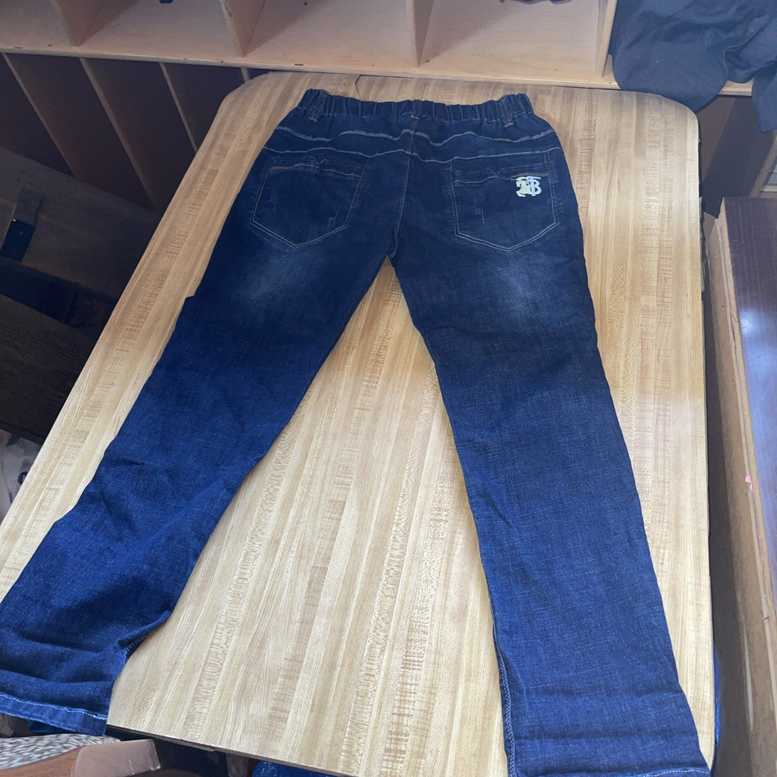 Burberry Elastic Waist Stretchy Jeans XL