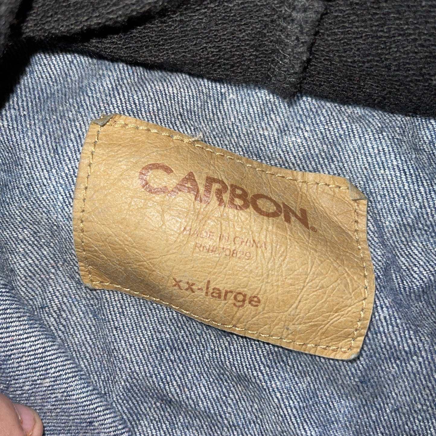 Carbon Denim Vest XXL