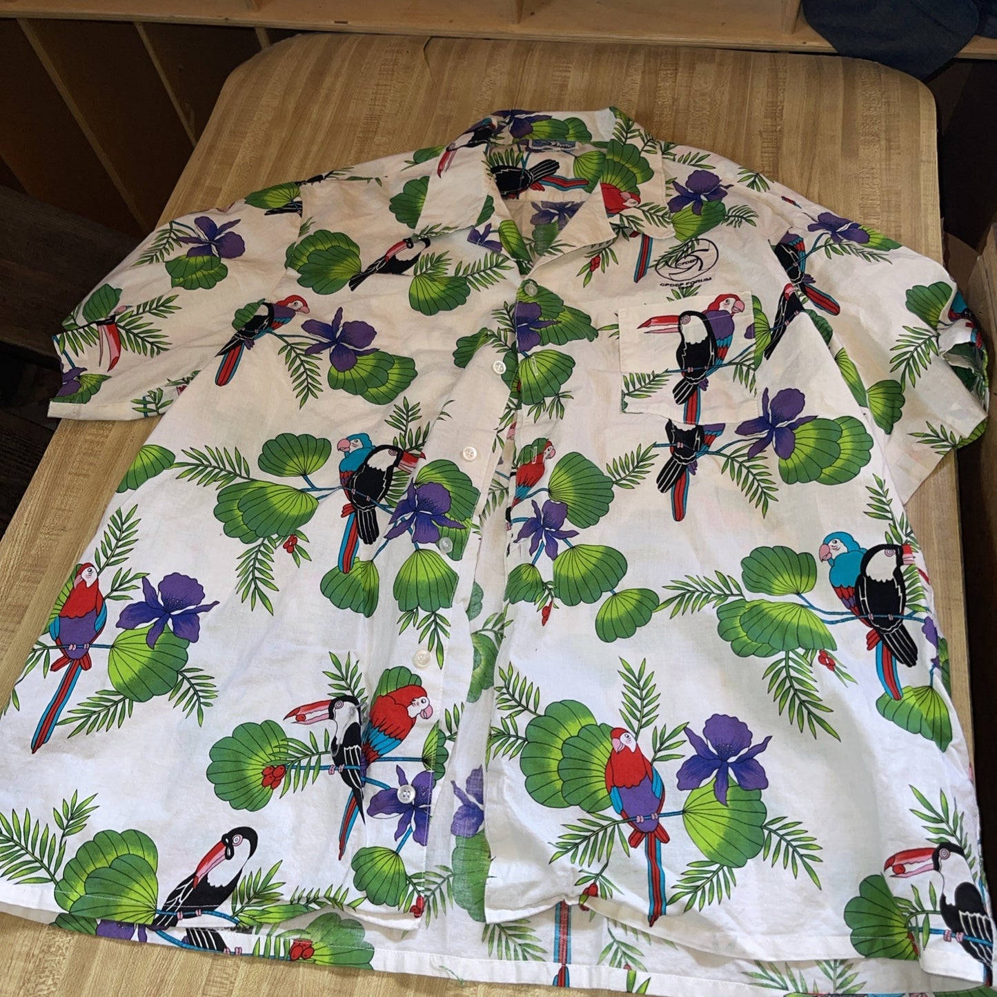 Vintage 9th Wave Hawaiian Shirt 2X 