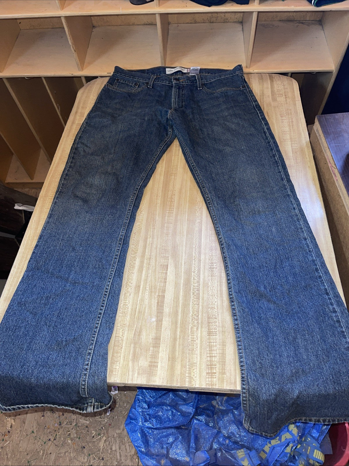 levis 527 low boot cut 34/36