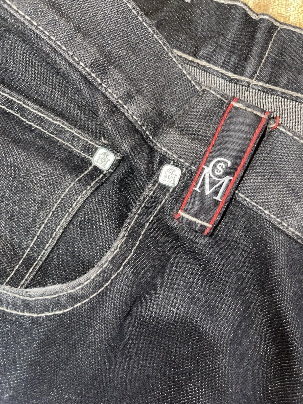 Vintage Cash Money Jeans 36/34 Y2K Hiphop Streetwear Baggy Wide Leg